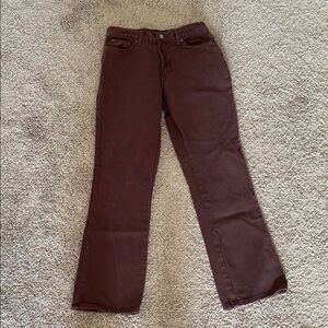 Calvin Klein Jeans Women's Dark Brown Straight Leg